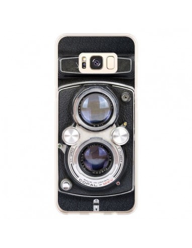 Coque Samsung S8 Plus Vintage Camera Yashica 44 Appareil Photo - Maximilian San