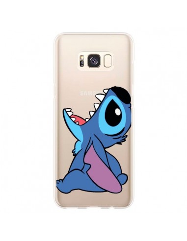 Coque Samsung S8 Plus Stitch de Lilo et Stitch Transparente