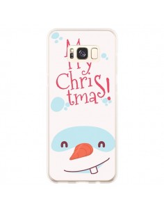 Coque Samsung S8 Plus Bonhomme de Neige Merry Christmas...