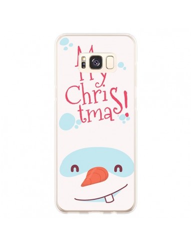 Coque Samsung S8 Plus Bonhomme de Neige Merry Christmas Noël - Nico