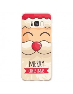 Coque Samsung S8 Plus Moustache du Père Noël Merry...