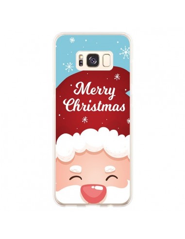 Coque Samsung S8 Plus Bonnet du Père Noël Merry Christmas - Nico