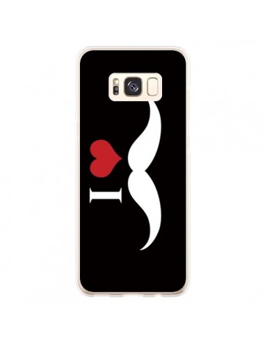 Coque Samsung S8 Plus I Love Moustache - Nico