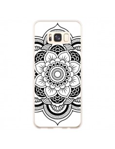Coque Samsung S8 Plus Mandala Noir Azteque - Nico