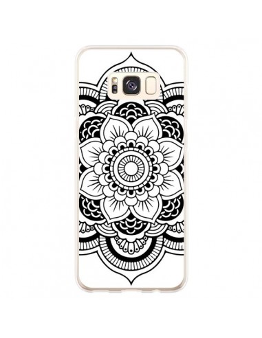 Coque Samsung S8 Plus Mandala Noir Azteque - Nico