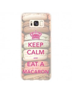 Coque Samsung S8 Plus Keep Calm and Eat A Macaron - Nico