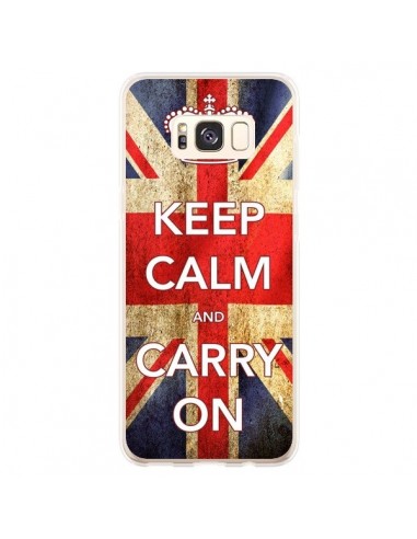 Coque Samsung S8 Plus Keep Calm and Carry On - Nico