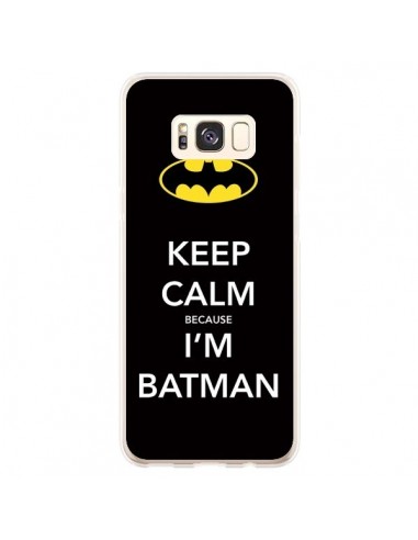 Coque Samsung S8 Plus Keep Calm because I'm Batman - Nico