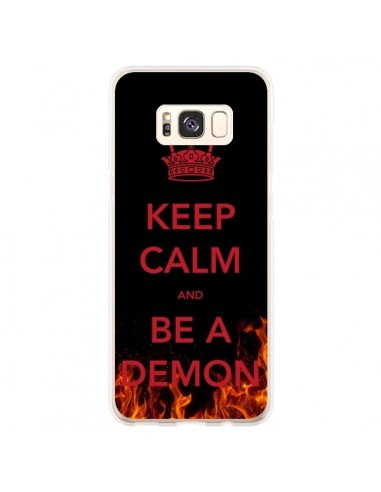 Coque Samsung S8 Plus Keep Calm and Be A Demon - Nico