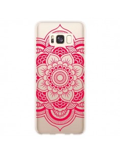 Coque Samsung S8 Plus Mandala Rose Fushia Azteque...