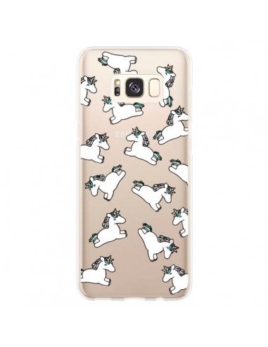 Coque Samsung S8 Plus Licorne Crinière Transparente - Nico