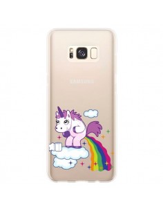 Coque Samsung S8 Plus Licorne Caca Arc en Ciel...