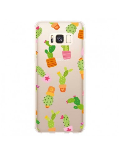 Coque Samsung S8 Plus Cactus Méli Mélo Transparente - Nico