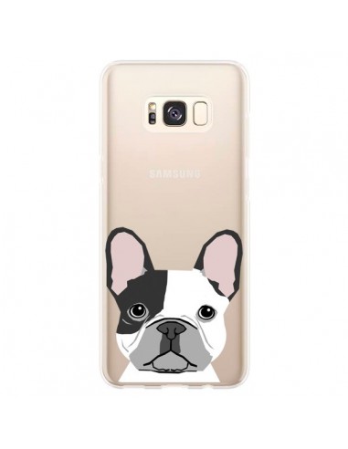 Coque Samsung S8 Plus Bulldog Français Chien Transparente - Pet Friendly
