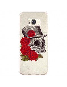 Coque Samsung S8 Plus Gentleman Crane Tête de Mort -...