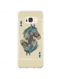 Coque Samsung S8 Plus Cheval Carte Jeu Horse As - Rachel...