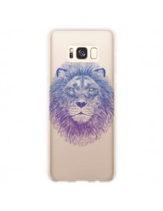 Coque Samsung S8 Plus Lion Animal Transparente - Rachel...