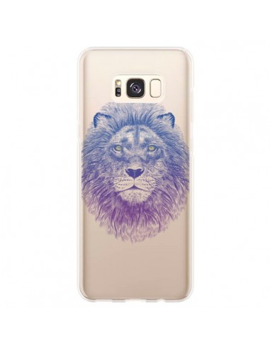 Coque Samsung S8 Plus Lion Animal Transparente - Rachel Caldwell