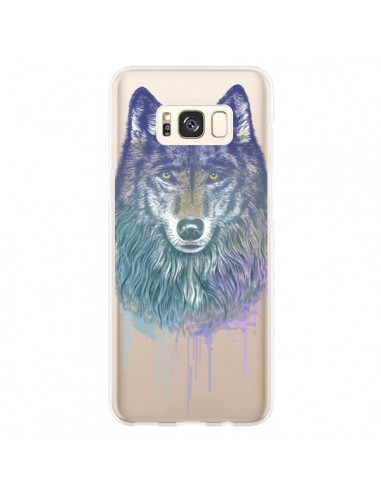 Coque Samsung S8 Plus Loup Wolf Animal Transparente - Rachel Caldwell