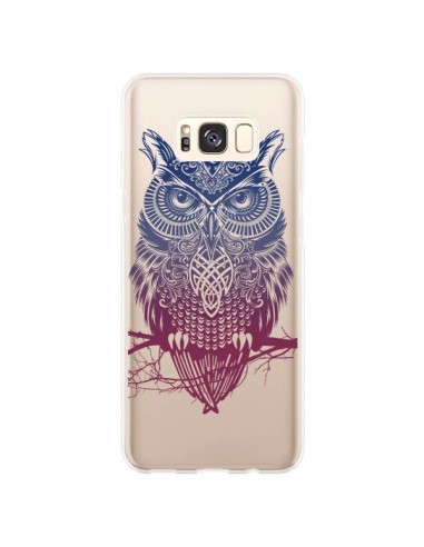 Coque Samsung S8 Plus Hibou Chouette Owl Transparente - Rachel Caldwell
