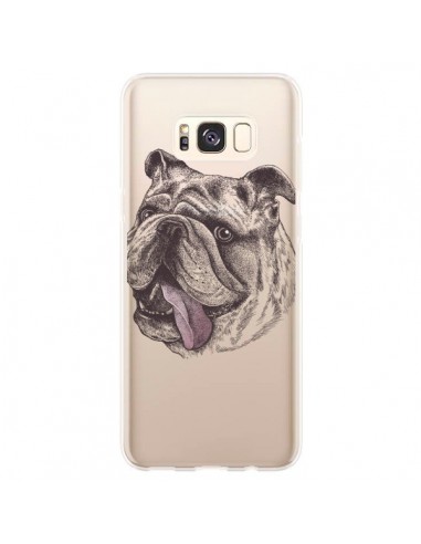 Coque Samsung S8 Plus Chien Bulldog Dog Transparente - Rachel Caldwell