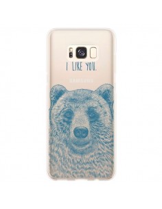 Coque Samsung S8 Plus I Love You Bear Ours Ourson...
