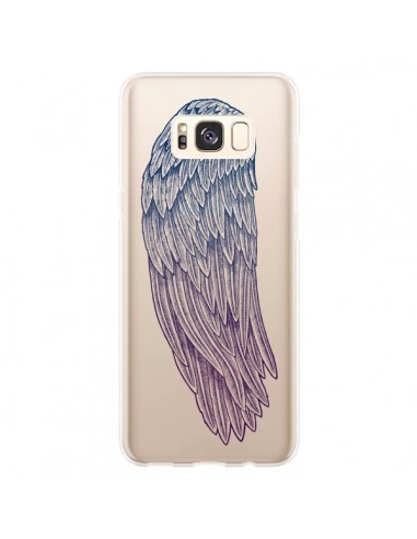 Coque Samsung S8 Plus Ailes d'Ange Angel Wings Transparente - Rachel Caldwell