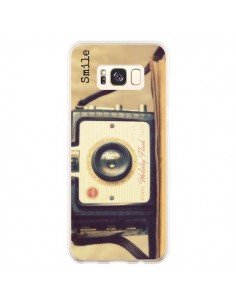 Coque Samsung S8 Plus Appareil Photos Vintage Smile - R...