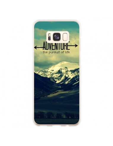 Coque Samsung S8 Plus Adventure the pursuit of life Montagnes Ski Paysage - R Delean