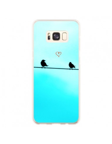 Coque Samsung S8 Plus Oiseaux Birds Amour Love - R Delean
