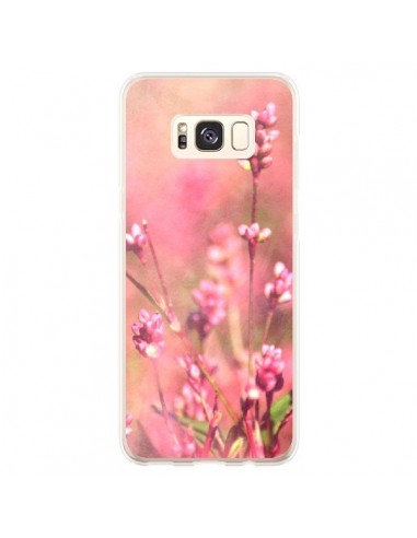 Coque Samsung S8 Plus Fleurs Bourgeons Roses - R Delean