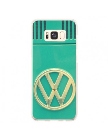 Coque Samsung S8 Plus Groovy Van Hippie VW Bleu - R Delean