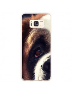 Coque Samsung S8 Plus Saint Bernard Chien Dog - R Delean