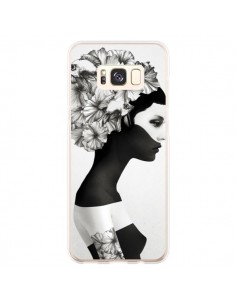 Coque Samsung S8 Plus Marianna Fille Fleurs - Ruben...