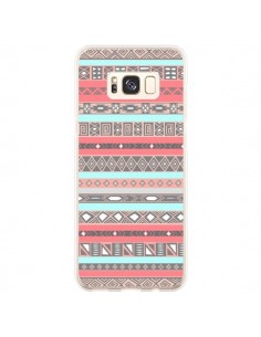 Coque Samsung S8 Plus Azteque Aztec Rose Pastel - Rex Lambo