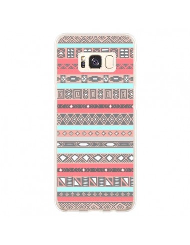 Coque Samsung S8 Plus Azteque Aztec Rose Pastel - Rex Lambo