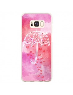 Coque Samsung S8 Plus Parapluie Coeur Love Amour - Sylvia...