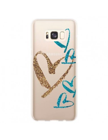 Coque Samsung S8 Plus Coeurs Heart Love Amour Transparente - Sylvia Cook