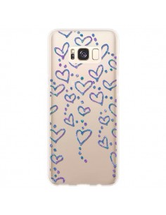 Coque Samsung S8 Plus Floating hearts coeurs flottants...