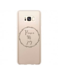 Coque Samsung S8 Plus Peace and Joy, Paix et Joie...