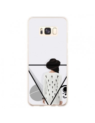 Coque Samsung S8 Plus Confusion Femme Oeil Triangle - Sara Eshak