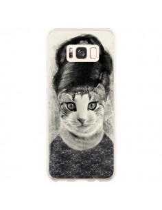 Coque Samsung S8 Plus Audrey Cat Chat - Tipsy Eyes