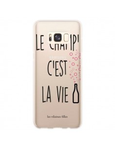 Coque Samsung S8 Plus Le Champ, c'est la Vie Transparente...