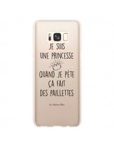 Coque Samsung S8 Plus Je suis une princesse quand je pète...