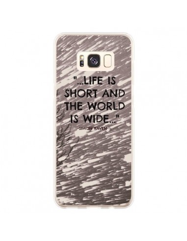 Coque Samsung S8 Plus Life is short Foret - Tara Yarte