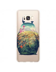 Coque Samsung S8 Plus Totoro Manga Comics Transparente -...