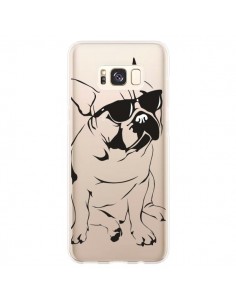 Coque Samsung S8 Plus Chien Bulldog Dog Transparente -...