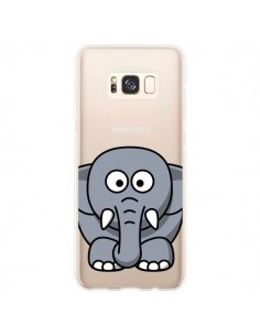 Coque Samsung S8 Plus Elephant Animal Transparente -...