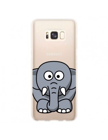 Coque Samsung S8 Plus Elephant Animal Transparente - Yohan B.