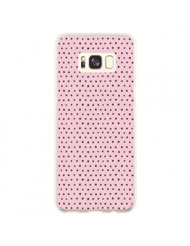 Coque Samsung S8 Plus Artsy Dots Pink - Ninola Design